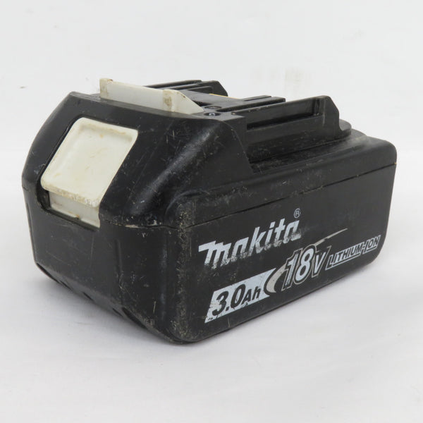 makita マキタ 18V 3.0Ah Li-ionバッテリ 残量表示付 充電回数38回 BL1830B A-60442 中古