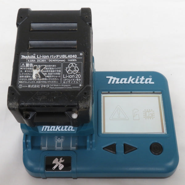 makita マキタ 40Vmax 4.0Ah Li-ionバッテリ 残量表示付 雪マーク付 充電回数28回 BL4040 A-69939 中古