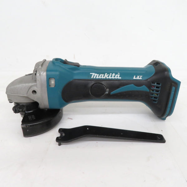 makita マキタ 14.4V対応 100mm 充電式ディスクグラインダ スライドスイッチ 本体のみ GA400D 中古