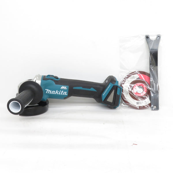 makita マキタ 18V対応 125mm 充電式ディスクグラインダ スライドスイッチタイプ 本体のみ GA504DN 中古美品