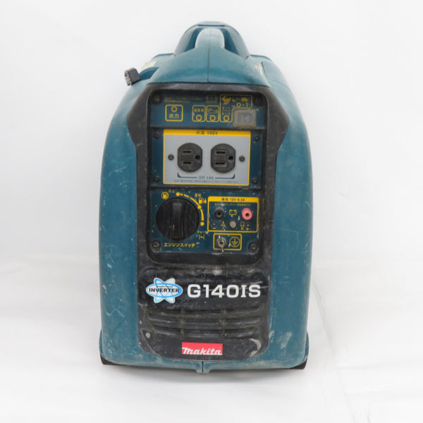 makita マキタ 1.35kVA ポータブルインバータ発電機 G140IS 中古