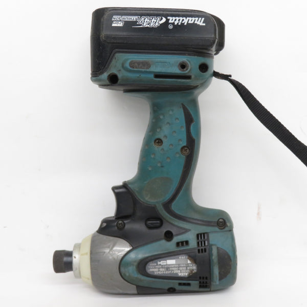 makita マキタ 14.4V 1.5Ah 充電式インパクトドライバ 青 ケース・充電器・バッテリ1個セット TD135DSH 中古