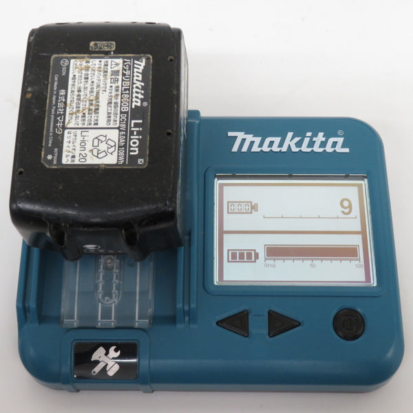 makita マキタ 18V 6.0Ah 充電式インパクトドライバ オーセンティックレッド ケース・充電器・バッテリ2個セット 手元スイッチ不良 TD172DGXAR 中古