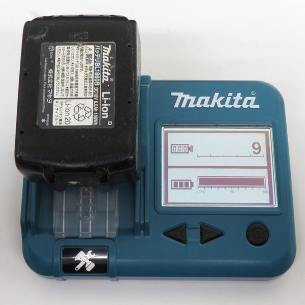 makita マキタ 18V 6.0Ah 充電式インパクトドライバ オーセンティックレッド ケース・充電器・バッテリ2個セット 手元スイッチ不良 TD172DGXAR 中古