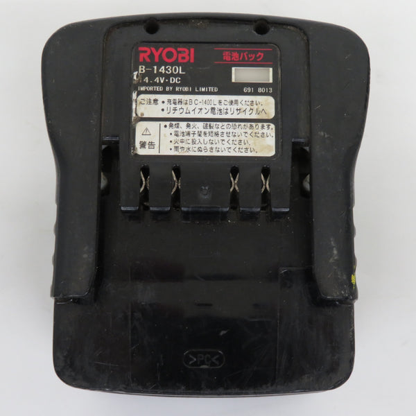 RYOBI KYOCERA 京セラ 14.4V 3.0Ah 充電式インパクトドライバ 充電器・バッテリ1個付 ブレーキ遅れあり BID-1406 中古