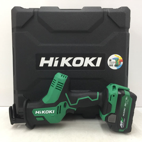 HiKOKI ハイコーキ マルチボルト36V 2.5Ah コードレスセーバソー ケース・充電器・新型バッテリ1個セット CR18DA(XPZ) 未使用品