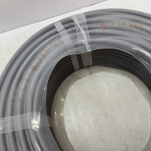 三ツ星 VCT ビニルキャブタイヤケーブル 4×0.75mm2 0.75sq×4C 4芯 灰 条長100m 未開封品