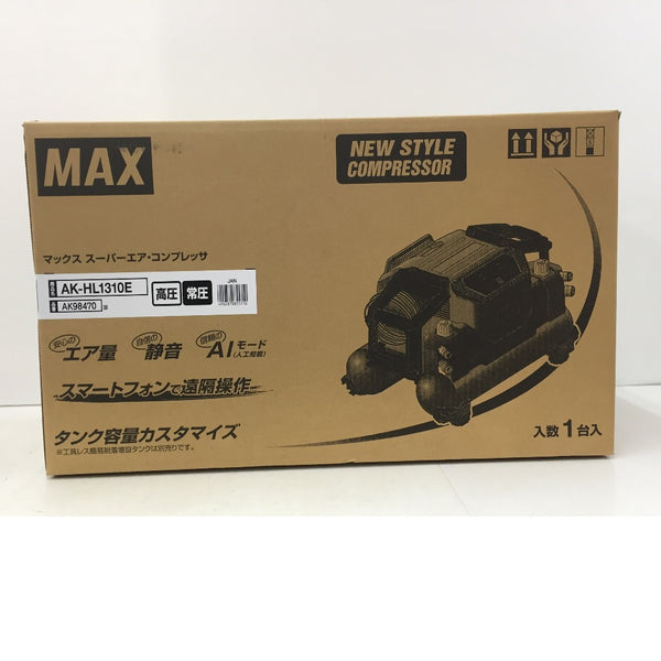 MAX マックス 高圧エアコンプレッサ スーパーエア・コンプレッサ 11L 赤 常圧・高圧対応 Bluetooth対応 AK-HL1310E AK98470 未開封品