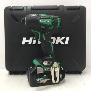 HiKOKI ハイコーキ マルチボルト18V コードレス静音インパクトドライバ アグレッシブグリーン ケース・充電器・バッテリ2個セット WHP18DBL 2LXPK(L) 未使用品