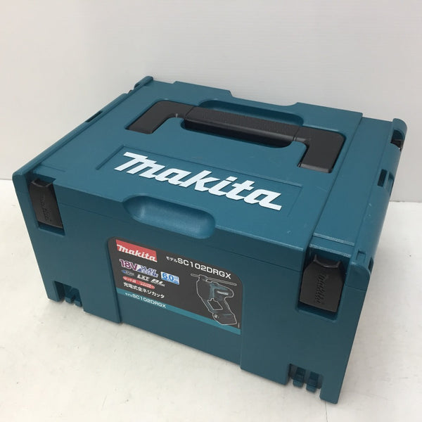 makita マキタ 18V 6.0Ah 充電式全ネジカッタ ケース・充電器・バッテリ2個セット SC102DRGX 中古美品