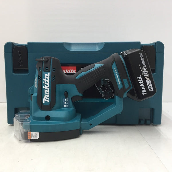 makita マキタ 18V 6.0Ah 充電式全ネジカッタ ケース・充電器・バッテリ2個セット SC102DRGX 中古美品