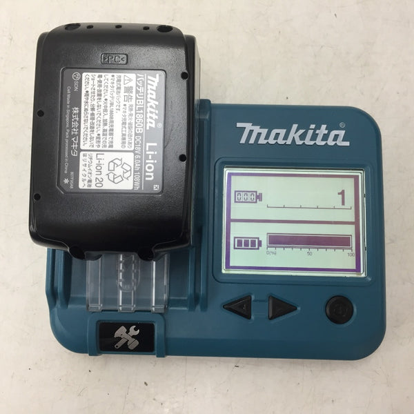 makita マキタ 18V 6.0Ah 充電式全ネジカッタ ケース・充電器・バッテリ2個セット SC102DRGX 中古美品