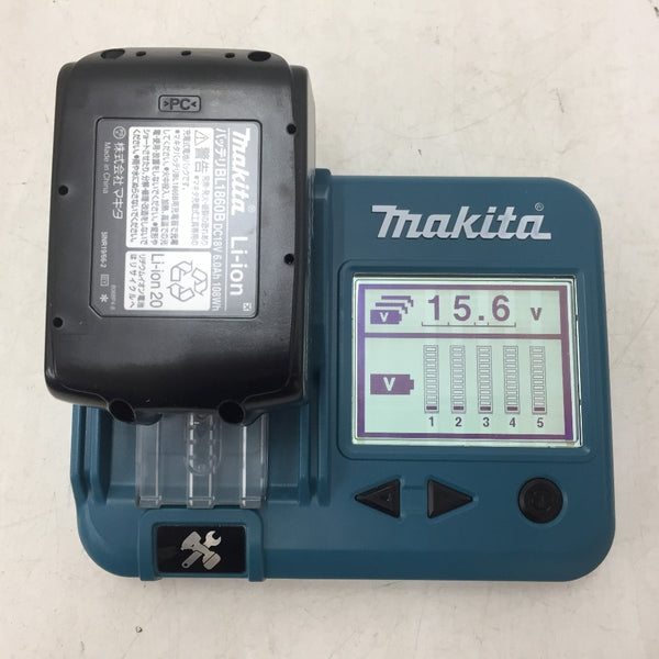 makita マキタ 18V 6.0Ah Li-ionバッテリ 残量表示付 雪マーク付 検品済 化粧箱入 BL1860B A-60464 未使用品