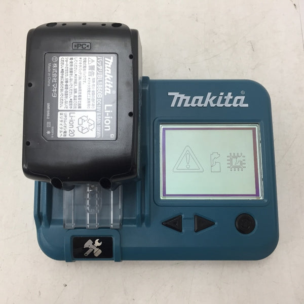 makita マキタ 18V 6.0Ah Li-ionバッテリ 残量表示付 雪マーク付 検品済 化粧箱入 BL1860B A-60464 未使用品