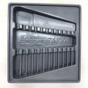 Blue-Point ブルーポイント リバーシブル・ラチェッティングコンビネーションレンチ ギアレンチ 12本セット 8～19mm 12角 BOERMF712A 中古美品