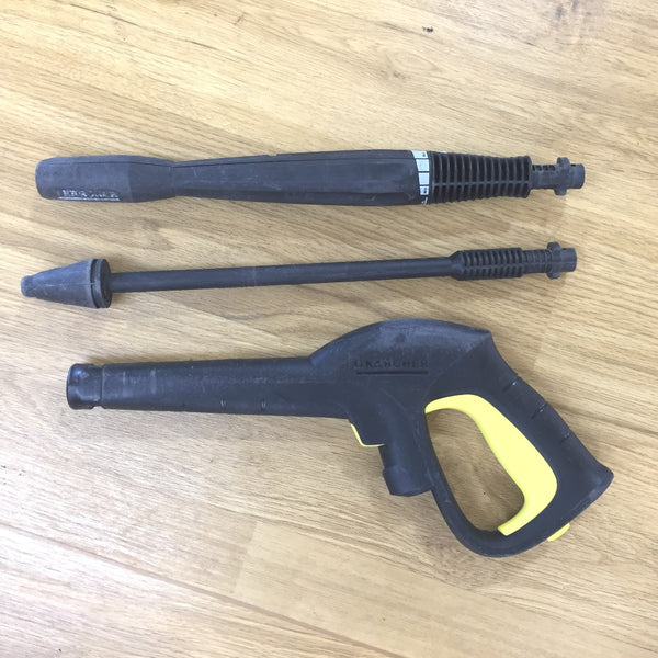 KARCHER ケルヒャー 100V 60Hz 高圧洗浄機 通電確認のみ 水道ホース・トリガーガンホルダ欠品 K5.80M 1.396-107 中古