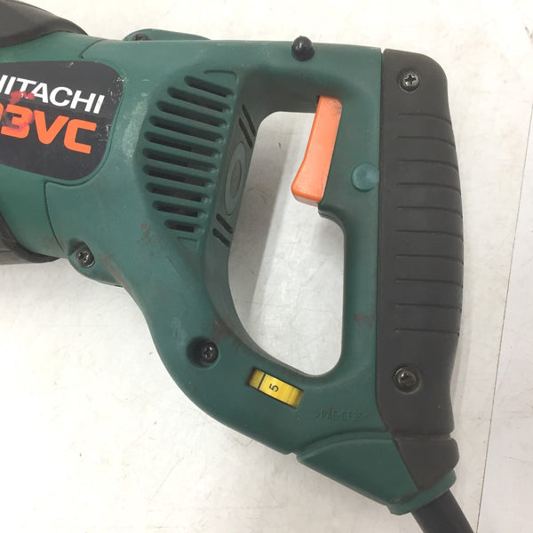 日立工機 HiKOKI 100V 電子セーバソー ケース付 CR13VC 中古