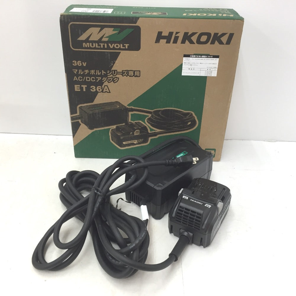 1D780☆HiKOKI ハイコーキ AC/DCアダプタ ET36A 36Vマルチボルト