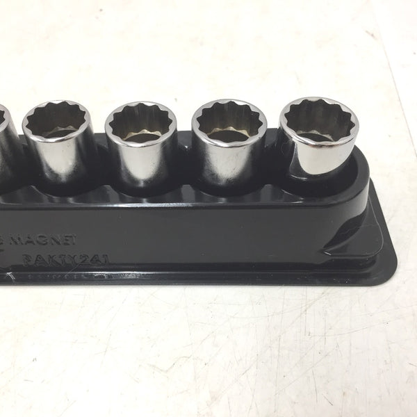SnapOn スナップオン 3/8” セミディープソケットセット 12角 8～19mm 12個組 212FMSY 未使用品