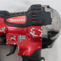 makita マキタ 75mm 高圧エア釘打 赤 ワイヤ75mm シート65mm 本体のみ AN711H 中古