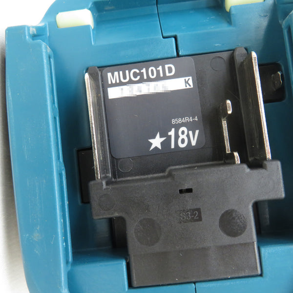 makita マキタ 18V 6.0Ah 100mm 充電式ハンディソー 充電器・バッテリ1個セット MUC101DRG 中古美品