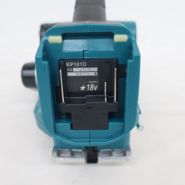 makita マキタ 18V対応 82mm 充電式カンナ 本体のみ KP181DZ 中古美品