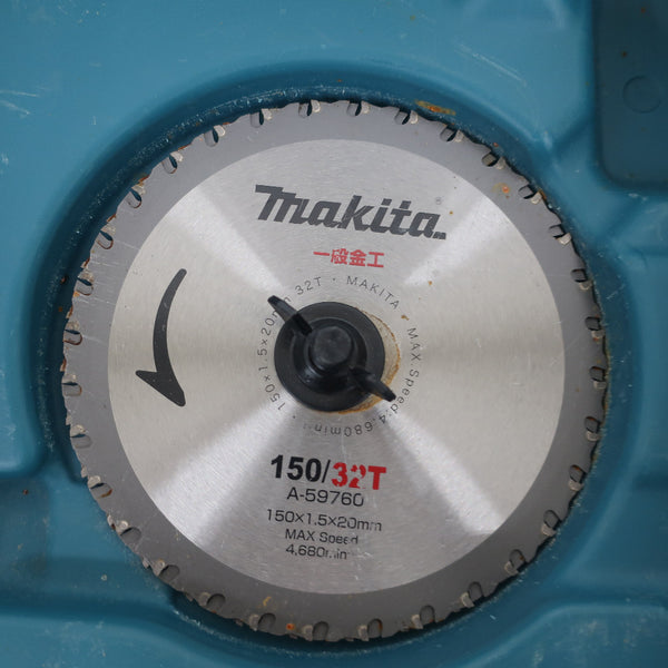 makita マキタ 18V対応 150mm 充電式チップソーカッタ 本体のみ ケース付 CS551D 中古