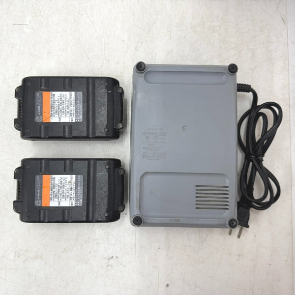 Panasonic パナソニック 14.4V 3.1Ah 充電振動ドリル＆ドライバー ケース・充電器・バッテリ2個セット EZ7940LZ2S-H 中古