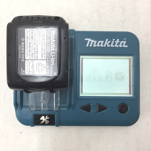 makita マキタ 14.4V 6.0Ah Li-ionバッテリ 残量表示付 雪マーク付 充電回数1回 BL1460B A-60660 美品