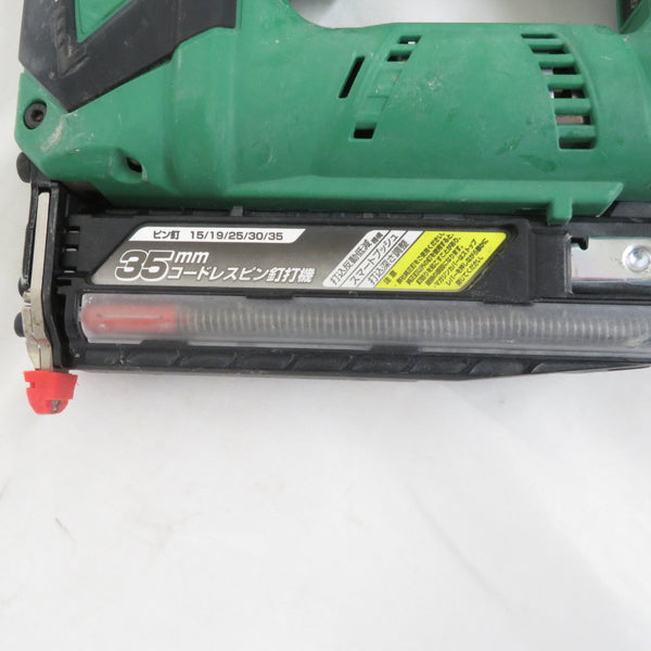 HiKOKI ハイコーキ 18V 35mm コードレスピン釘打機 本体のみ ケース付 NP18DSAL 中古