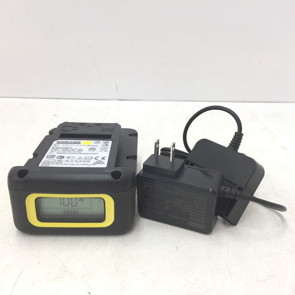 KARCHER ケルヒャー 18V 2.5Ah モバイル高圧洗浄機 ハンドヘルドクリーナー KHB5 バッテリーセット 1.328-104.0 中古