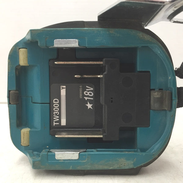 makita マキタ 18V対応 12.7mm 充電式インパクトレンチ 本体のみ フック換装済 TW300D 中古