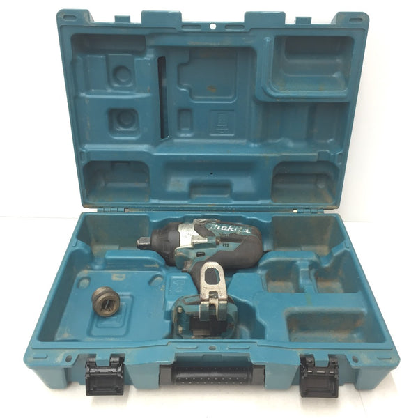 makita マキタ 18V対応 19mm 充電式インパクトレンチ 最大トルク800N・m 本体のみ ケース・変換ソケット付 TW1001D 中古