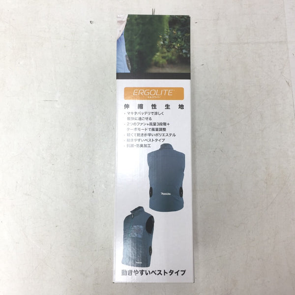 makita マキタ 充電式ファンベスト 伸縮性生地 紺 本体のみ サイズ3L 未着用品