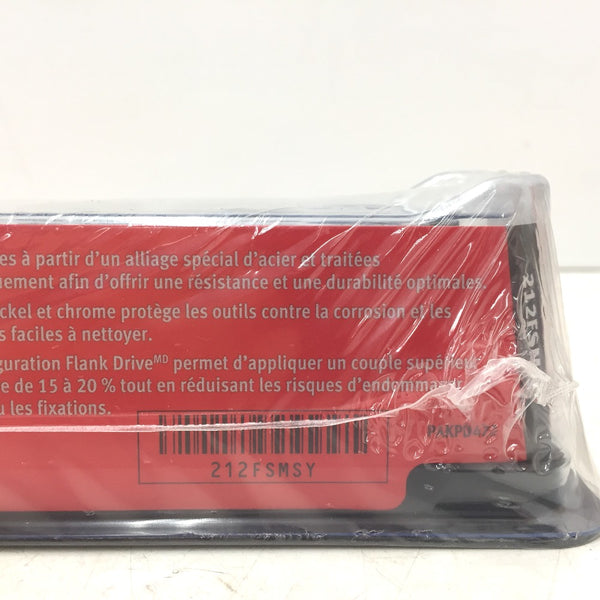 SnapOn スナップオン 3/8” セミディープソケットセット 6角 ミリサイズ 8～19mm 計12個セット 212FSMSY未開封品
