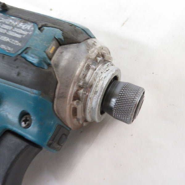 makita マキタ 14.4V対応 充電式インパクトドライバ 青 本体のみ やや軸ブレあり TD161DZ 中古
