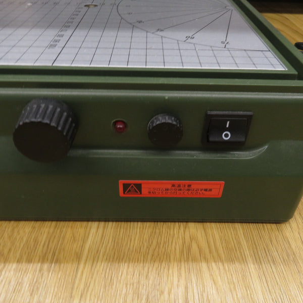 キソパワーツール PROXXON プロクソン 100V 卓上スチロールカッター 約100～200℃ 温度調節機能付き No.27180 中古美品