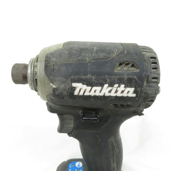 makita マキタ 18V対応 充電式インパクトドライバ 黒 本体のみ 手元スイッチ不能・ライト不点灯 TD171DZB 中古