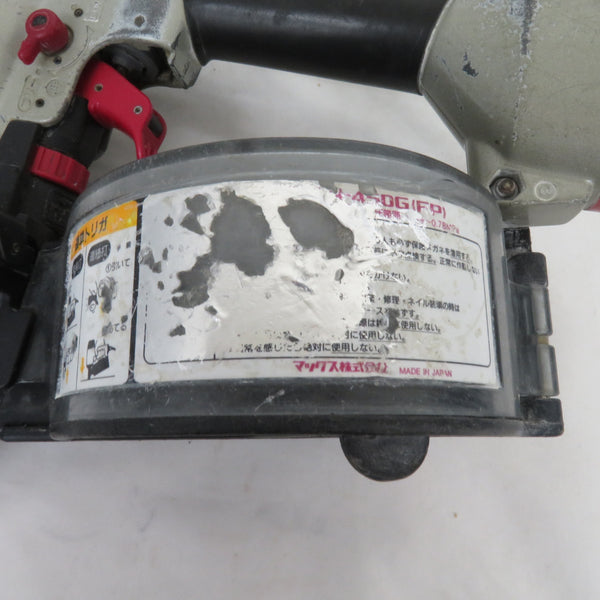MAX マックス 50mm 釘打機 常圧コイルネイラ 石膏ボード用 プラシート連結釘専用 ケース付 CN-450G(FP) 中古