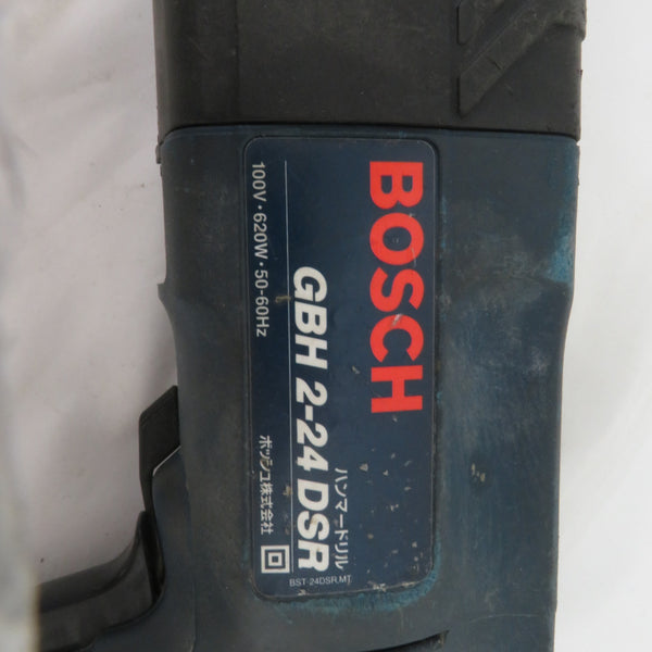 BOSCH ボッシュ 100V 24mm ハンマドリル SDSプラス ケース付 GBH 2-24DSR/N 中古