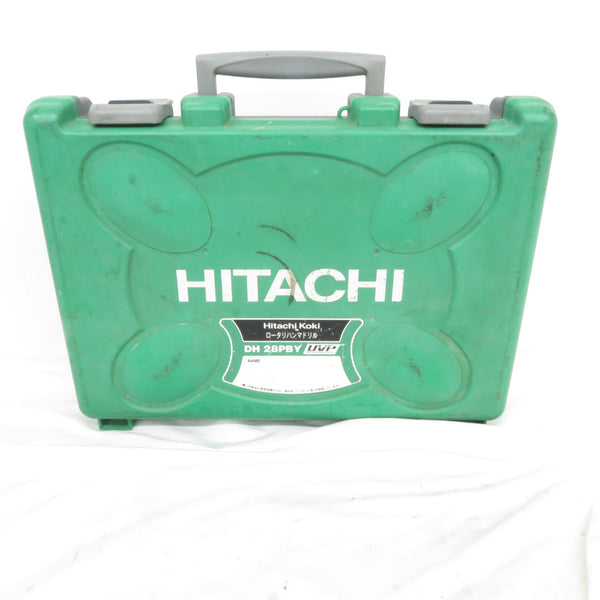 日立工機 HiKOKI ハイコーキ 100V 28mm ロータリハンマドリル SDSプラス ケース付 DH28PBY 中古