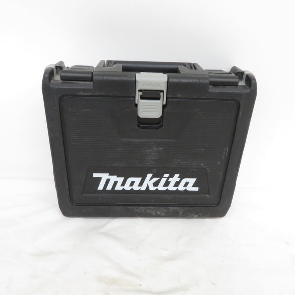 makita マキタ 18V対応 充電式インパクトドライバ 黒 本体のみ ケース付 TD173D 中古