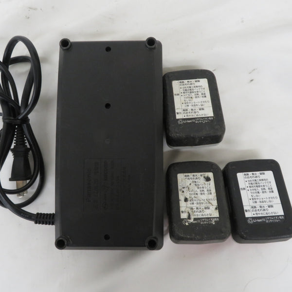 Panasonic パナソニック 7.2V 1.5Ah マルチインパクトドライバ ケース・充電器・バッテリ3個セット EZ7520 中古