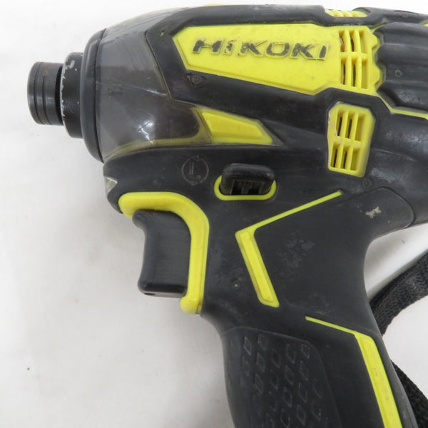 HiKOKI ハイコーキ マルチボルト36V対応 コードレスインパクトドライバ アクティブイエロー 本体のみ WH36DA 中古