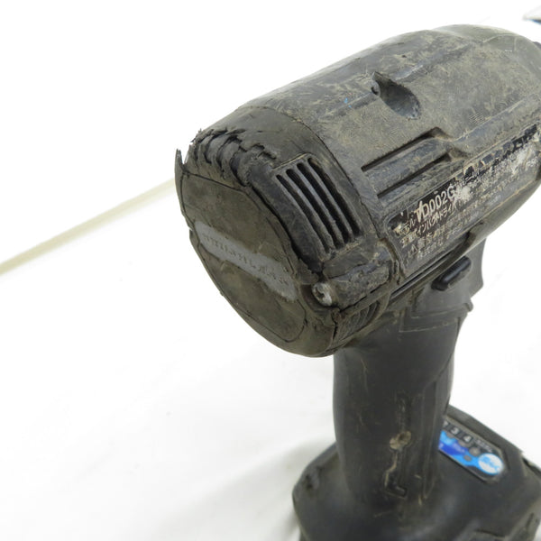 makita マキタ 40Vmax対応 充電式インパクトドライバ 黒 本体のみ 打撃切替ライト1・3不点灯 手元ボタン不良 多少軸ブレあり TD002G 中古