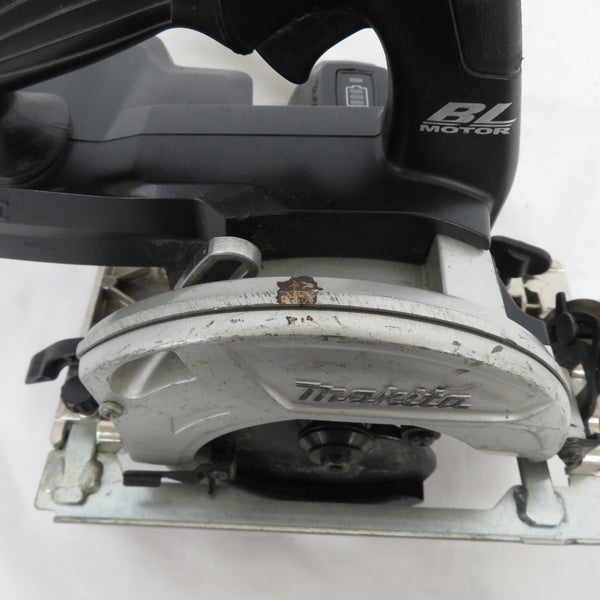 makita マキタ 14.4V対応 125mm 充電式マルノコ 黒 本体のみ ノコ刃欠品 HS470D 中古