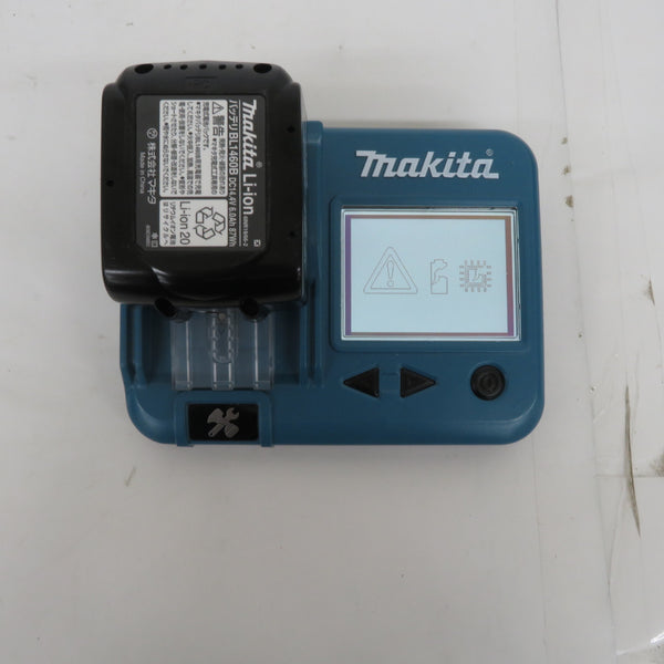 makita マキタ 14.4V 6.0Ah リチウムイオンバッテリ 残量表示付 雪マーク付 充電回数1回 BL1460B A-60660 美品