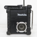 makita マキタ 7.2/9.6/10.8/14.4/18V/100V対応 充電式ラジオ 黒 本体のみ ACアダプタ付 差込口など破損あり MR103 中古
