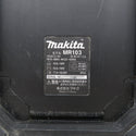 makita マキタ 7.2/9.6/10.8/14.4/18V/100V対応 充電式ラジオ 黒 本体のみ ACアダプタ付 差込口など破損あり MR103 中古