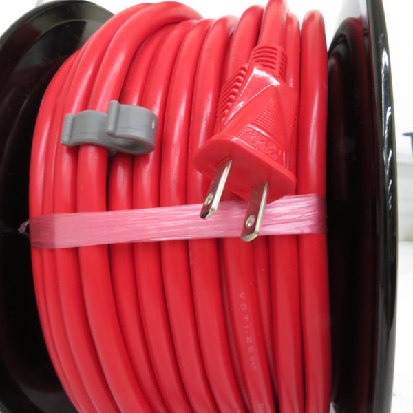 HATAYA 畑屋製作所 100V コードリール シンサンデーリール 30m 4口 屋内用 防じんシャッター付 温度センサー・アースなし C-30 未使用品